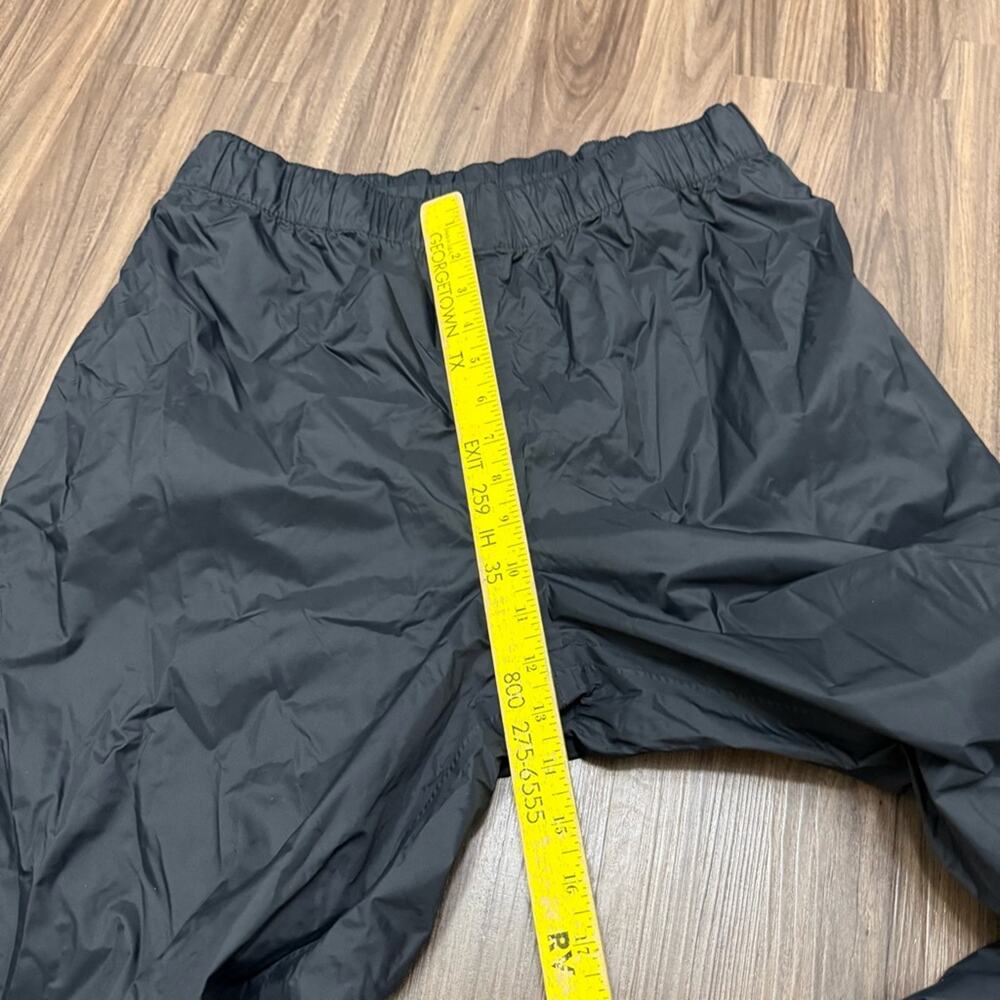 Columbia Pants Men M x 32" L Black Windbreaker Shell Hiking Omni Tech Rain - Picture 10 of 11